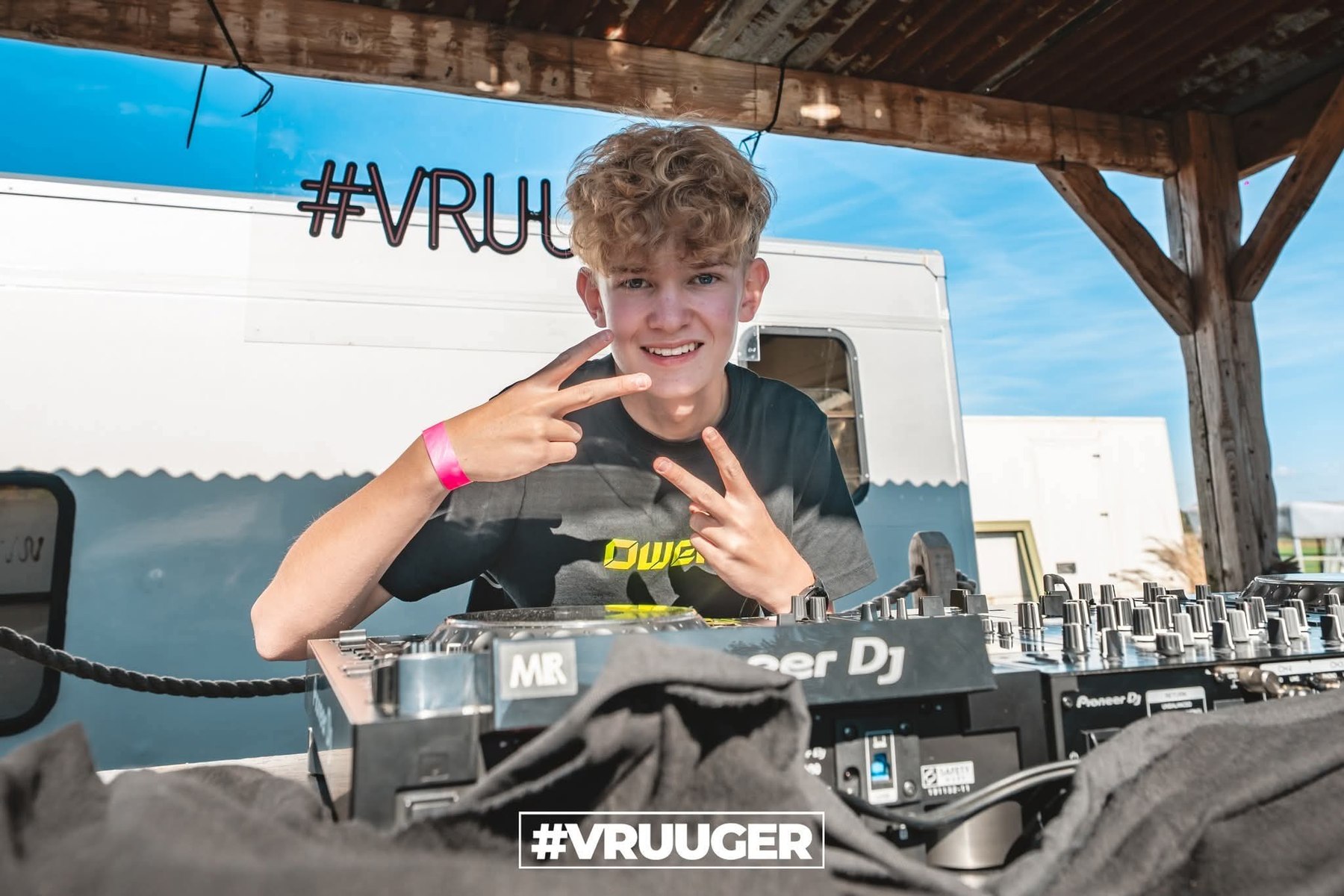 OWEN at an outdoor event