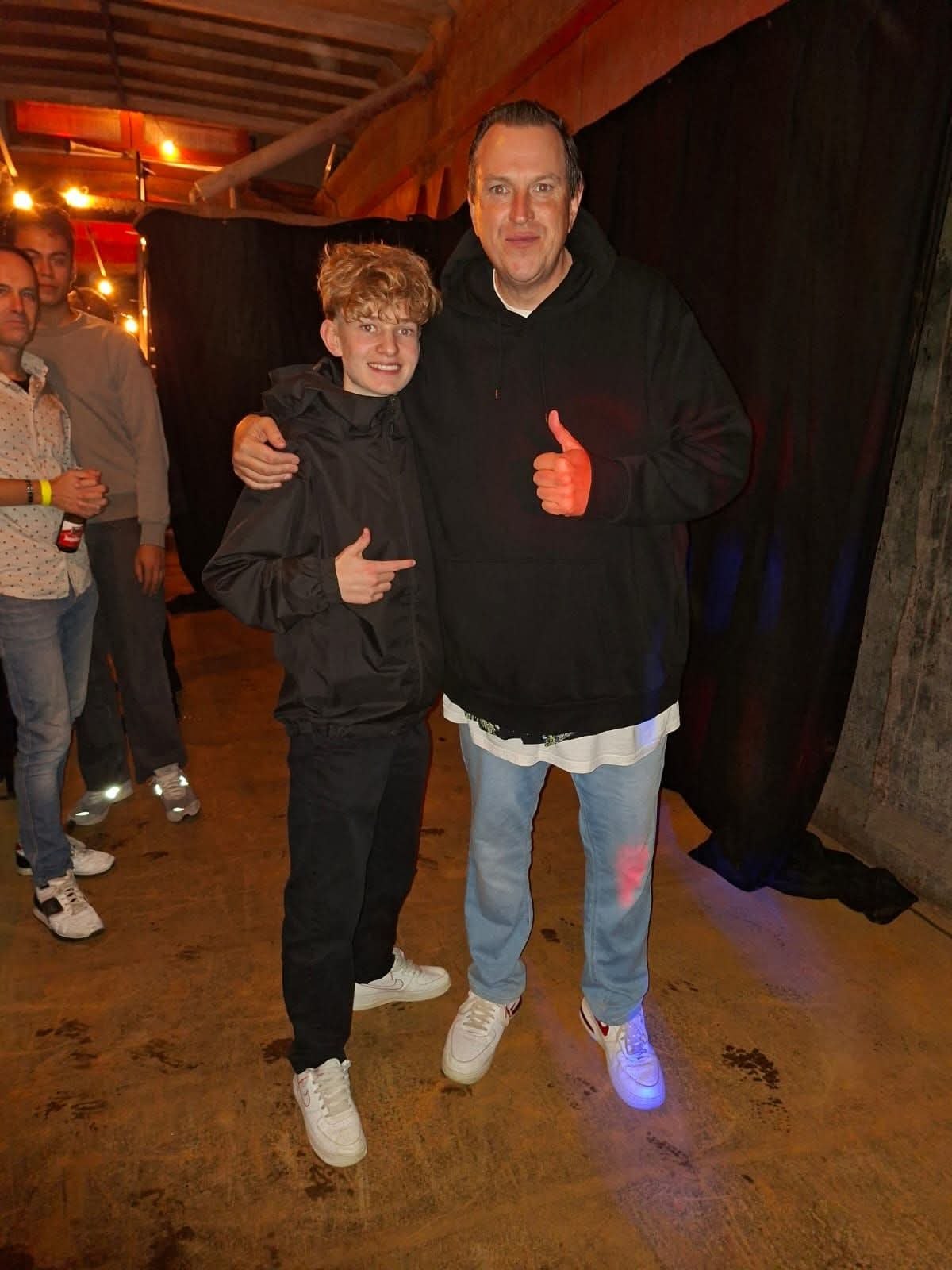 OWEN backstage